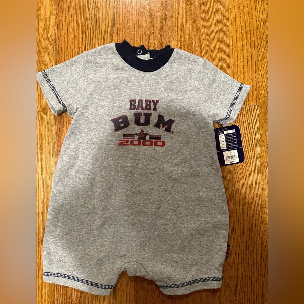 Baby bum onesie